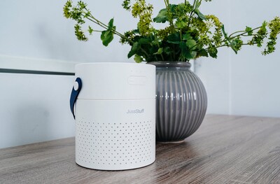 JussStuff Double Nozzle Humidifier, White (OJN100033)