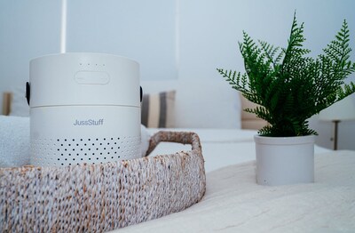 JussStuff Double Nozzle Humidifier, White (OJN100033)