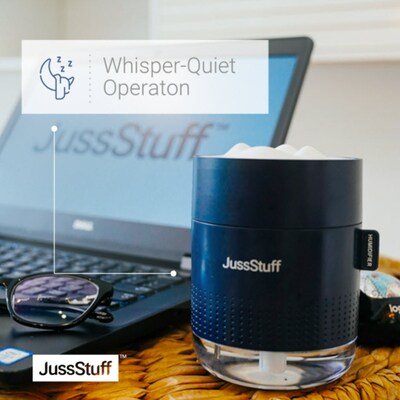 JussStuff Snow Mountain Mini Humidifier, Blue (OJN100032)