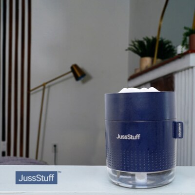 JussStuff Snow Mountain Mini Humidifier, Blue (OJN100032)