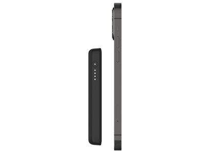 Belkin BOOST CHARGE Magnetic Wireless Power Bank for iPhone 12/13, 2500mAh, Black (BPD002btBK)