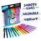 Crayola Take Note! Retractable Gel Pens, Medium Point, Assorted Colored Ink, 14/Pack, 2 Packs (BIN586414-2)