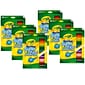Crayola Washable Markers, Super Tips, 20 Assorted Colors, 6 Boxes (BIN588106-6)