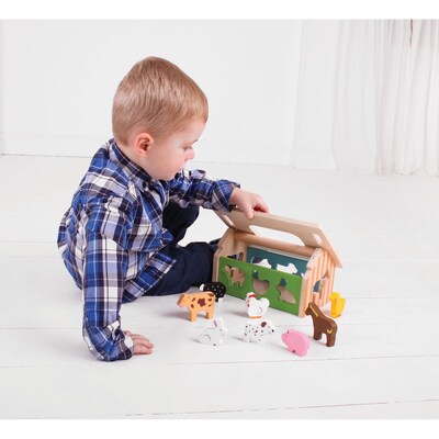 Baby Bigjigs Farm House Sorter (BJTBB108)