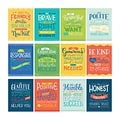 Carson Dellosa Education 8.5 x 11 Mini Posters: Positive Character Traits Poster Set, 12 Pieces (C