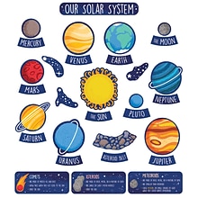Carson Dellosa Education Solar System Bulletin Board Set, Grade 1-5, 32 Pieces (CD-110472)