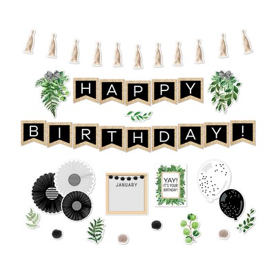 Schoolgirl Style™ Simply Boho Birthday Bulletin Board Set (CD-110503)