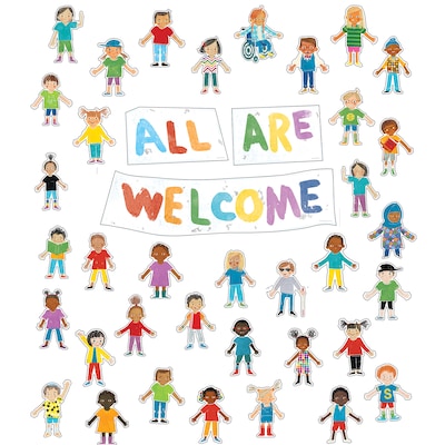 Carson Dellosa Education All Are Welcome Bulletin Board Set (CD-110533)