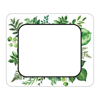 Schoolgirl Style™ Simply Boho Leaves Name Tags, 3 x 2.5, 40 Per Pack, 6 Packs (CD-150078-6)