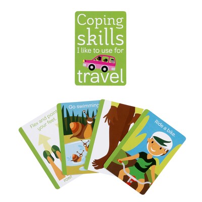 Coping Skills for Kids Coping Cue Cards, Movement Deck, 48/Pack (CSKCCMVT)