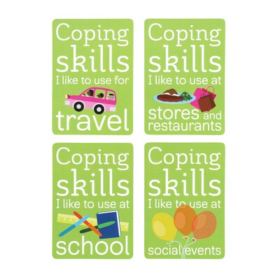 Coping Skills for Kids Coping Cue Cards, Movement Deck, 48/Pack (CSKCCMVT)