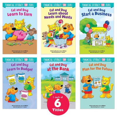 Creative Teaching Press® Financial Literacy for Kids, 6 Books