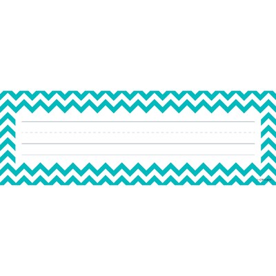 Creative Teaching Press Chevron Solids Nameplates, 9.5 x 3.25, 36 Per Pack, 6 Packs (CTP4517-6)