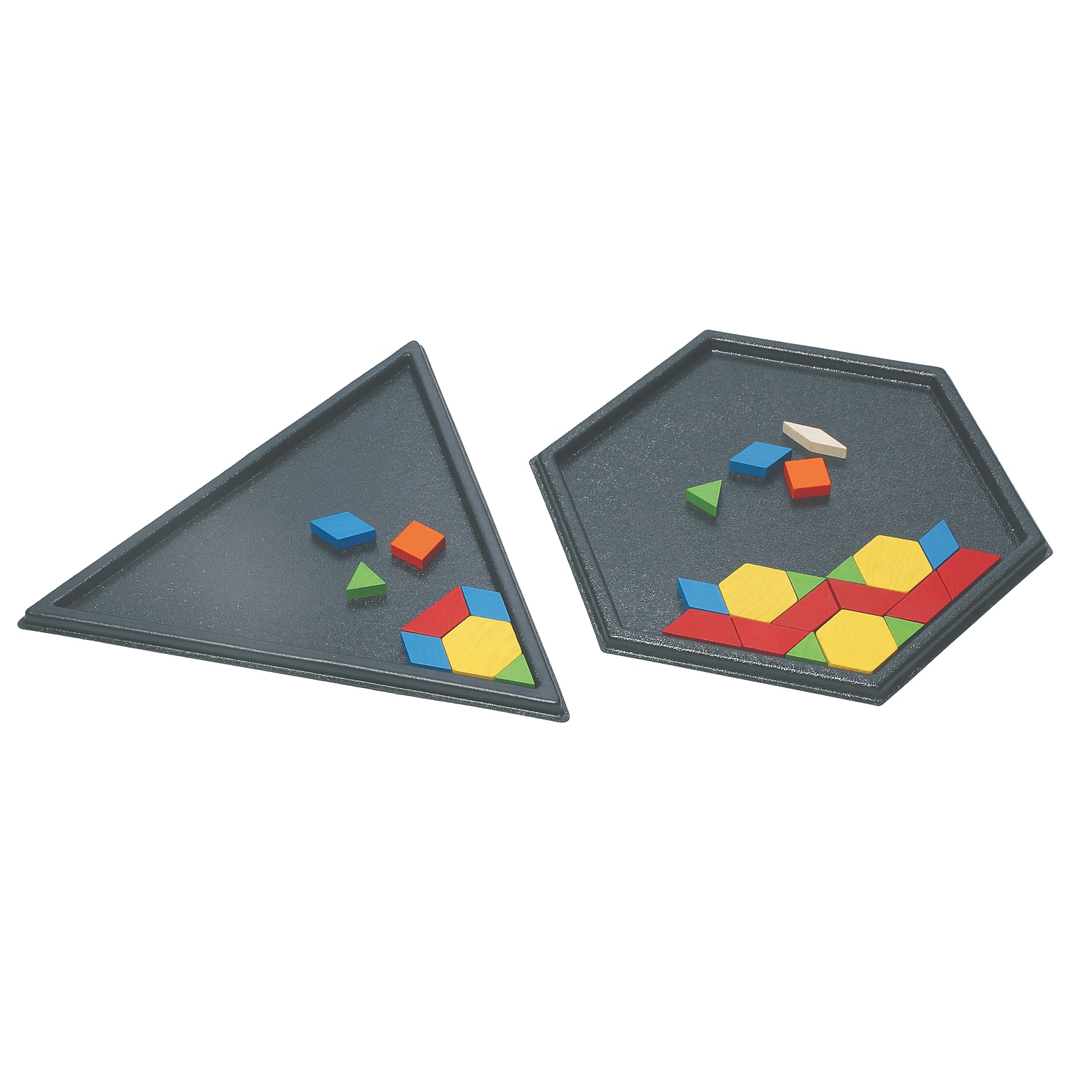 Learning Advantage Pattern Block Trays, Set of 2 (CTU102842)