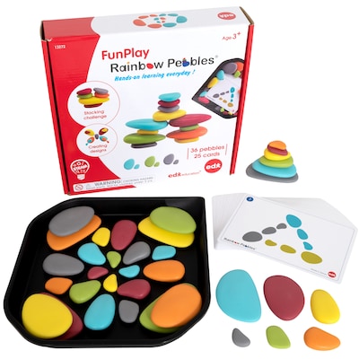 Edx Education FunPlay Rainbow Pebbles (CTU13272)