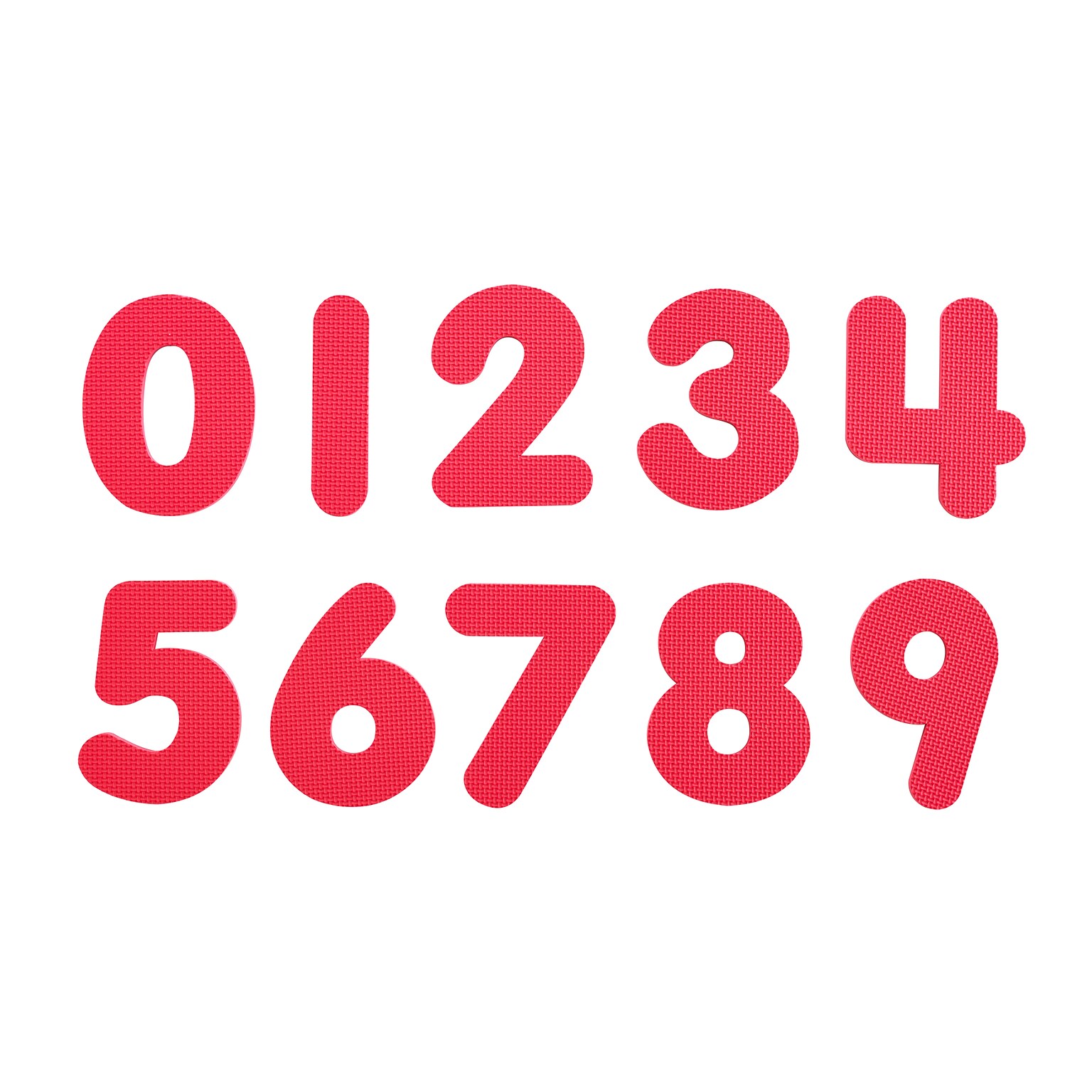 Edx Education® Magnetic Foam Numbers, Red, Set of 10 (CTU39440)