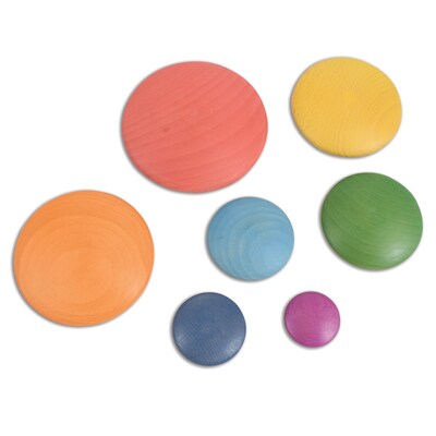 TickiT Rainbow Buttons, Set of 7 (CTU73422)