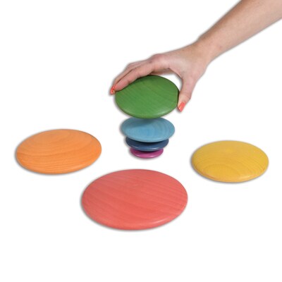 TickiT Rainbow Buttons, Set of 7 (CTU73422)