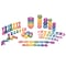 TickiT® Rainbow Wooden Super Set, Assorted Rainbow Colors, 84 Pieces (CTU73979)