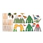 The Freckled Frog Happy Architect Wooden Play Set, Dinosaurs, Set of 22 (CTUFF433)