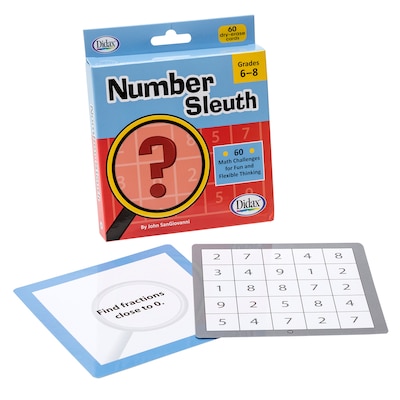 Didax Number Sleuth, Grade 6-8 (DD-211746)