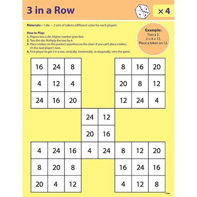 Didax Dice Games for Multiplication Mastery  (DD-211885)