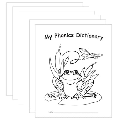 Edupress My Phonics Dictionary Book, Pack of 6 (EP-112-6)