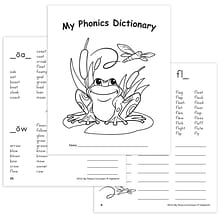 Edupress My Phonics Dictionary Book, Pack of 6 (EP-112-6)