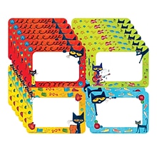 Edupress™ Pete the Cat Name Tags, 3.5 x 11, 36 Per Pack, 6 Packs (EP-63939-6)