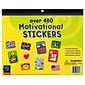 Eureka Jumbo Motivational Sticker Book, 480 Stickers Per Book, Pack of 3 (EU-458010-3)