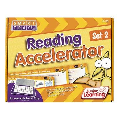 Junior Learning® Smart Tray Reading Accelerator, Set 2