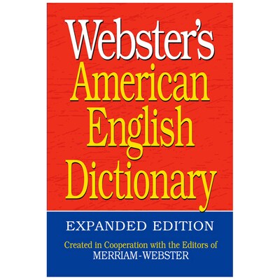 Websters Websters American English Dictionary, Expanded Edition, Pack of 3 (FSP9781596951549-3)