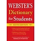 Webster's Dictionary for Students, Sixth Edition, Pack of 6