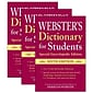 Webster's Dictionary for Students, Special Encyclopedic Edition, Sixth Edition, Pack of 3