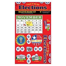 Gallopade Ticket to the Top, Presidential Elections Bulletin Board Set (GALBBBELEBUL)