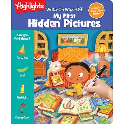 Highlights Write-On Wipe-Off My First Hidden Pictures
