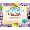 Hayes Publishing Science Achievement Certificate, 30 Per Pack, 3 Packs (H-VA671-3)