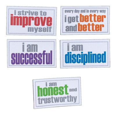 Inspired Minds Inner Strength Magnets, 5 Per Pack, 2 Packs (ISM52352M-2)