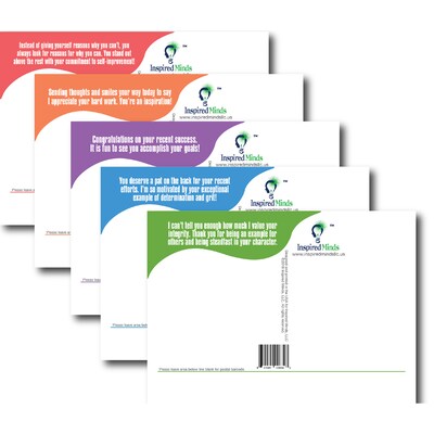 INSPIRED MINDS Inner Strength Postcards, Pack of 15 (ISM52352PC)