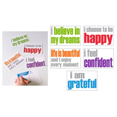 INSPIRED MINDS Confidence Postcards, Pack of 15 (ISM52356PC)