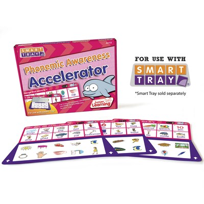 Junior Learning® Smart Tray Phonemic Awareness Accelerator, 25 Cards (JRL113)