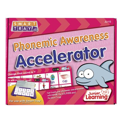 Junior Learning® Smart Tray Phonemic Awareness Accelerator, 25 Cards (JRL113)