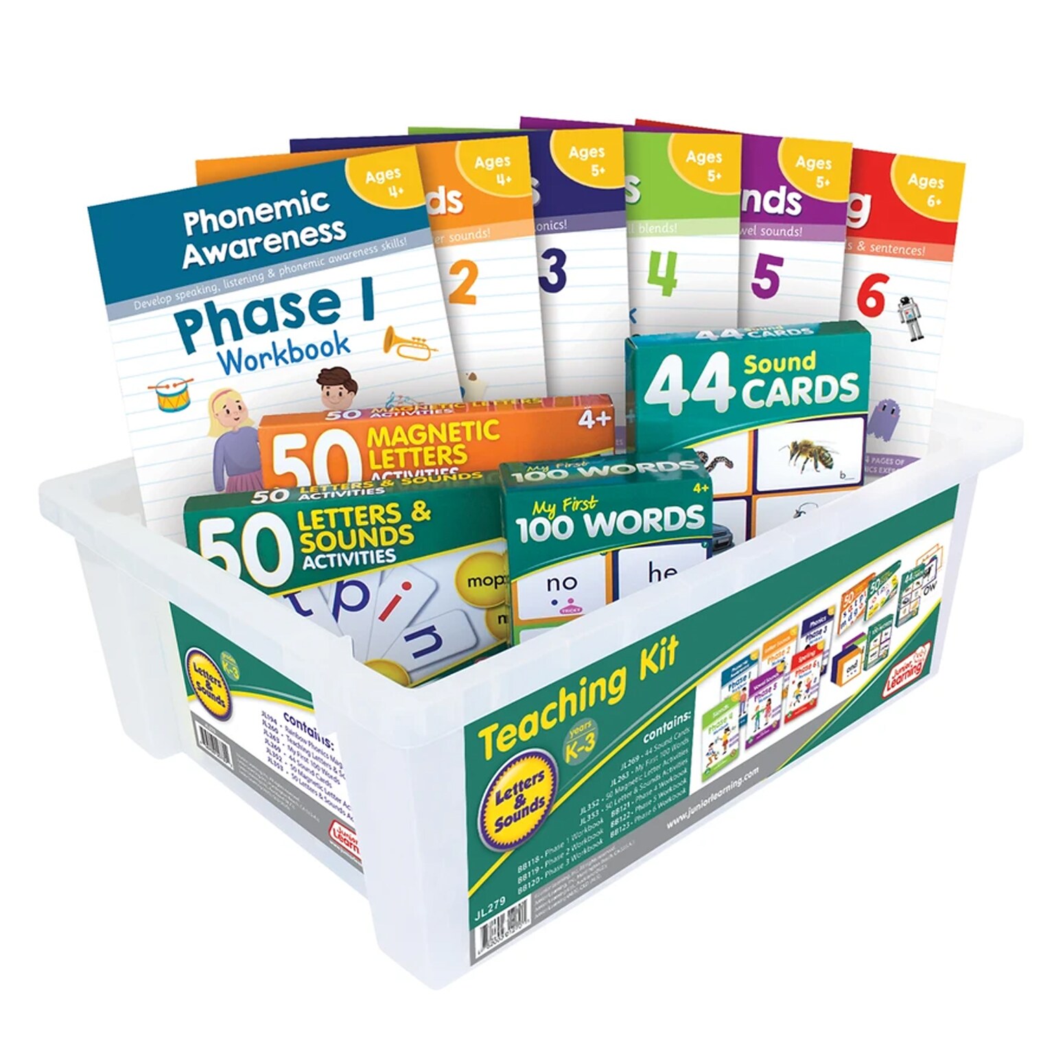 Junior Learning® Letters & Sounds Teaching Kit (JRL279)
