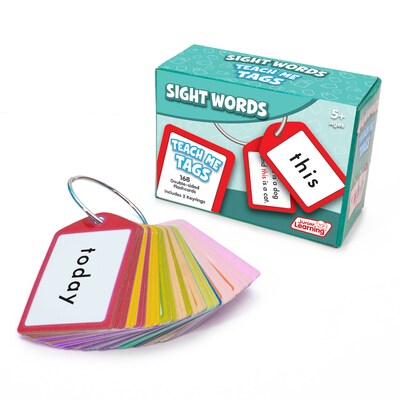 Junior Learning Teach Me Tags, Sight Words (JRL629)