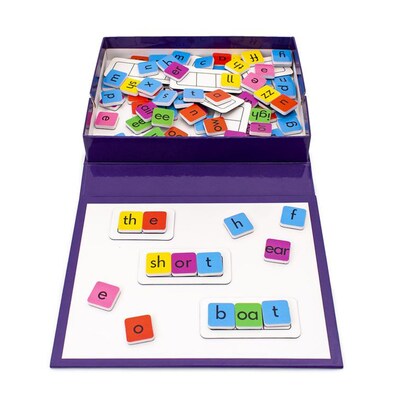 Junior Learning Rainbow Phonics Tiles (JRL654)