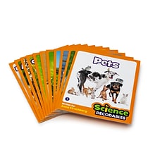 Junior Learning® Science Decodables, Phase 2, Non-Fiction, 12 Books