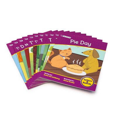 Junior Learning® Letters & Sounds, Phase 5, Set 2, Fiction, 12 Books