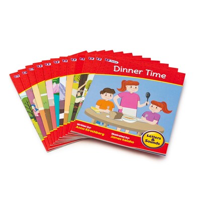 Junior Learning® Letters & Sounds, Phase 6, Set 2, Fiction, 12 Books