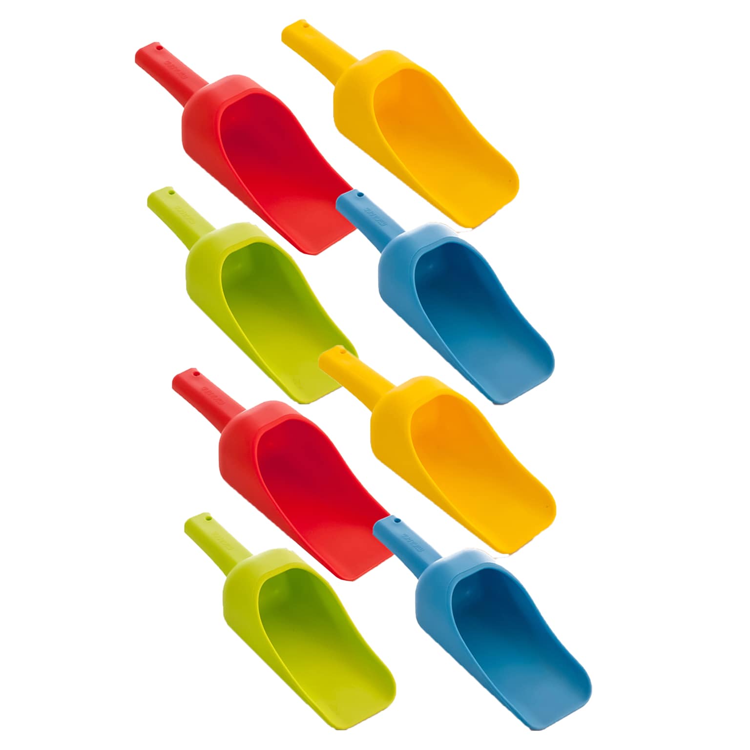 Miniland Educational Scoops, 4/Pack, 2 Packs (MLE29020-2)