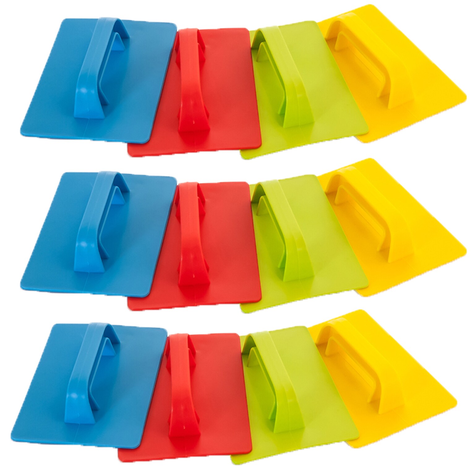 Miniland Educational Mason Trowels, Assorted Colors, 4 Per Pack, 3 Packs (MLE29031-3)